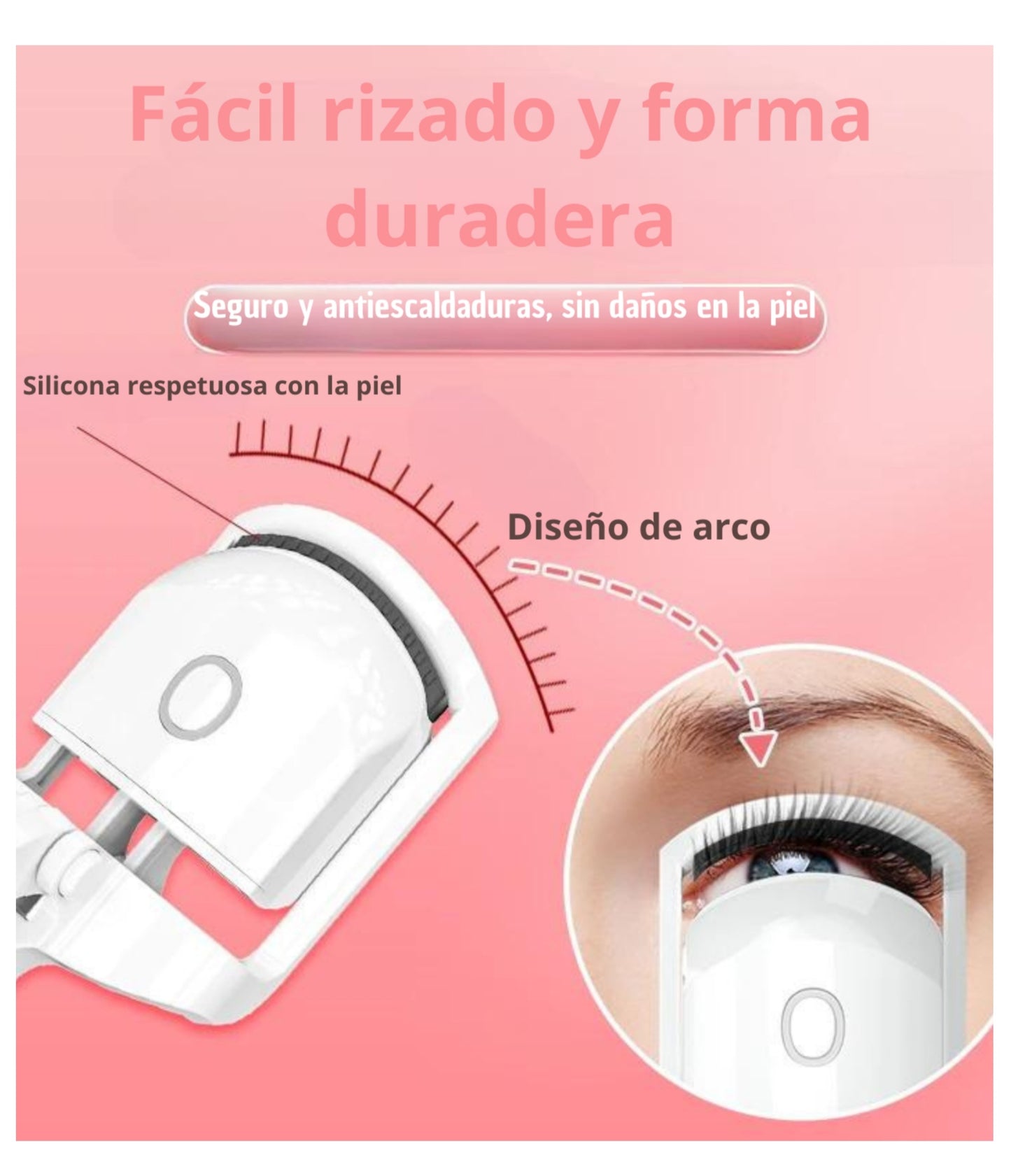 Beauty Eyelash™ Rizador de Pestañas Eléctrico