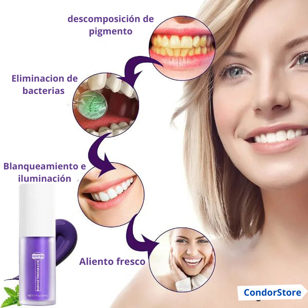 Blanqueador dental purple magic™